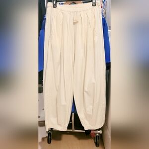 FREE PEOPLE wide leg pleated pant